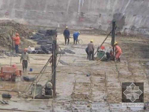 沿河我公司承建北京房山区水池地基注浆加固工程